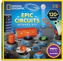 National Geographic Circuit Maker Kit - Çocuklar için Elektronik Kit 120 Elektrik Devre Projeler, Elektrikli Devre STEM Oyuncak, Elektronik Projeler, Çocuklar için Elektrikli Devre Kit, Elektrik Kiti,