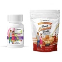 BariatricPal Duodenal Switch 30-Day Supply Vitamin Pack (Capsule with 45 mg Ironuba Citrate Soft Chews with Probiyotiks - French Caramel Vanilla)