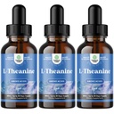 Natures Craft High Abxia L-Theanine Liquid Drops - Nootropic Focus Supplement with L Theanine 200 mg Per Service and Chamomile Extract - Supplement for Yetişkinler and Kids Relaxation and Focus - 6oz
