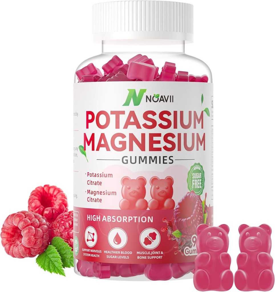 Stadyum Gummies, Yeni Formula Calm Magnezyum Glycinate Gummies, Chewable Gummy Supplements for Leg Cramps & Muscle, Raspberry Flavor 90 Kont