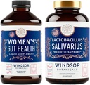 GDSOR BOTANICALS Lactobacillus Salivarius Probiyotik ve IBS Gut Health Supplements - Oral and Gut Support Sche