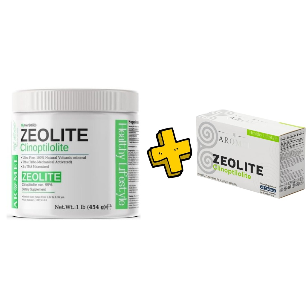 Zeolit Toz | 1 Pound - 454 g | Zeolit Sachets 45sch
