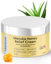 Clearbody Organics Manuka Honey Cream - 2 fl oz, Pack of 1 - Soothing Eczema Cream - Deep Hydration with Colloidal Oatmeal - Instant Manuka Relief for Dry, Itchy Skin