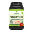 Herbal Sırları Vegan Protein | 28 Grams Protein | 23 Hizmet | 6.2 Grams BCAA Supplement | ABD'de Yapıldı (2 Lb, Strawberry Banana)