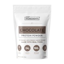 JUST INGREDIENTS protein Toz | 15 Hizmet | 24g Protein | Chocolate Flavor% 100 Grass-Fed, Non-Denatured Whey | Organik Tüm Gıda Malzemelerden Beş Farklı Kaynak