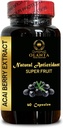 ACAI Berry Ekstraksiyon - Nutrient Dense, Antioksi Rich Superfood Supplement, Acai for General Wellness, Natural Antioksi Support - 1 Şişe 60 Capsules