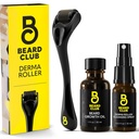 Ayıd Club Derma Roller, Face, Body ve Scalp için Büyüme Petrol & Temizleme - Erkekler ve Kadınlar için 540 Titanyum Mikroneedles
