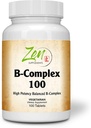 Gelişmiş B Kompleks Vitamin Supplement - Folic Acid, Biotin, Inositol - Destek Immune ve Cardio Health, Energy Metabolism - 100 Tablet