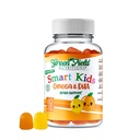 Greenfield Beslenmeleri Smart Kids Halal Omega 3 Gummies with DHA - Çocuklar için 60 Halal Vitaminler, Beyin ve Immune Health - Vegan, Non-GMO, Gluten, Gelatin-Free and Peanut-Free Halal Gummys