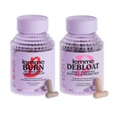Lemme Burn & Debloat Capsule Sche - Metabolism & Fat Comb + Debloat Capsules for Bloating & Gas Relief, Probiyotiks & Prebiyotiks - Gluten Free, Non-GMO - 60 Ct.