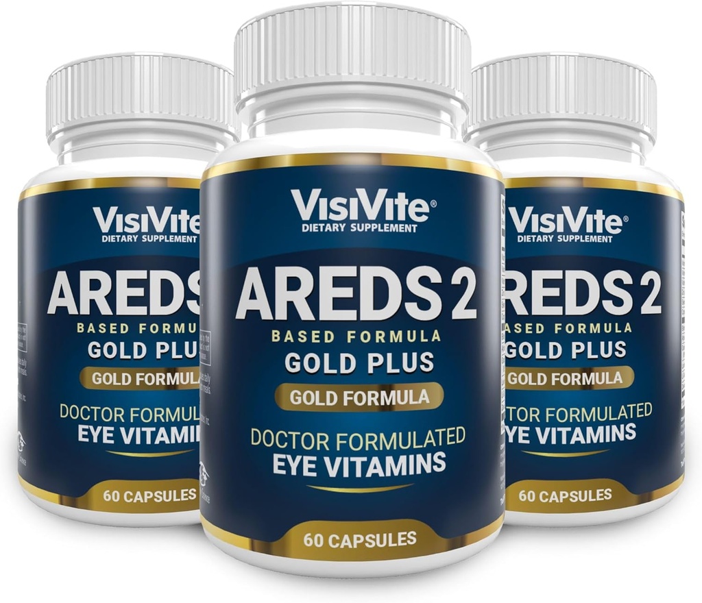 Doktor Formula 2 Plus Göz Vitaminleri Zeaxanthin Plus Lutein - Bilberry ve Grape Tohum Ekstraksiyon - Macular Health Formula - 60 Eye Supplement Capsules
