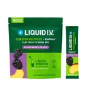 Sıvı I.V.® Hydration Multiplier+Energy | Blackberry-Peach | Elektrolyte Toz İçecek Mix | 3 Pack42 Servisler)