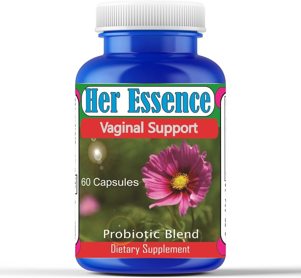 Essence Womens Probiyotik for Gut Health, Prebiyotiks and Probiyotiks for Women Digestive Health & PH Balance, Immune Support and Gut Health, Flora Balance, Gluten & Soy Free, 60 Capsules