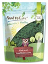Yiyecek to Live Chlorella Toz, 2 Pounds - Kosher, Raw Green Algae, Vegan Superfood, Bulk, Pure Vegan Yeşil Protein, Vitaminler ve Minerallerde Zengin, İçmeler, Çaylar ve Smoothies için Büyük,