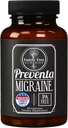 Önleme Migraine Relief Supplement – PA-Free Butterbur, Magnezyum, Riboflavin, Feverfew – Daily Headache Önleme – 60 Capsules
