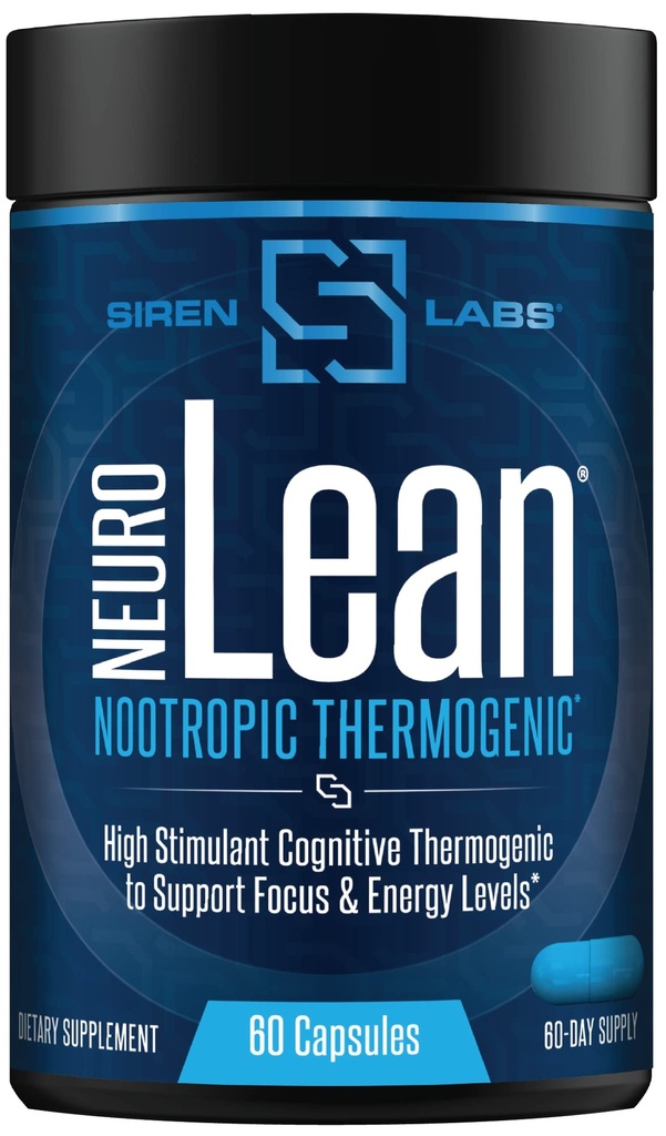 Siren Laboratuvarları Sağlık, Su Kaybı, Enerji ve Odaklığı için Sinirli Termojenik - 60 Capsules
