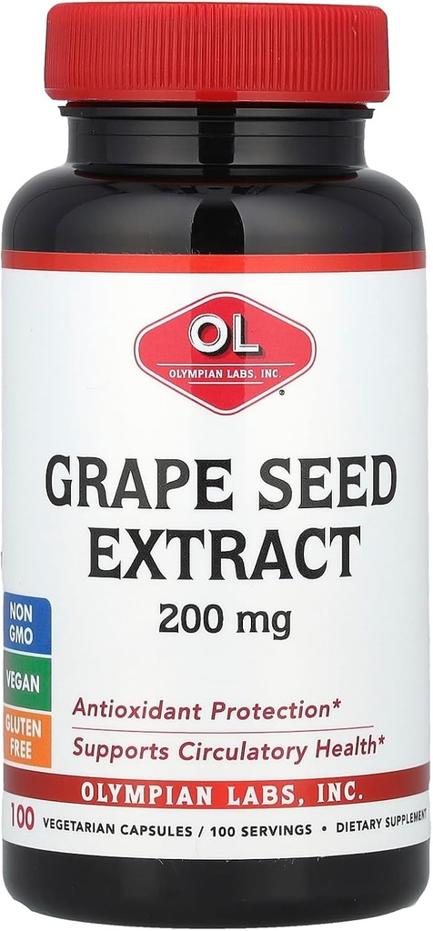 Olympian Labs, 200 mg, 100 Vegetarian Capsules