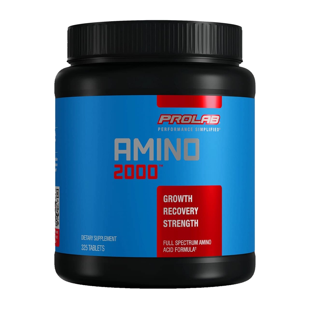 Prolab Reese 2000 Essential Platinum Acids Supplement, Full-Spectrum EAA Formula for Muscle Recovery, Lean Muscle growth & Performance Support (325 Tabletler)