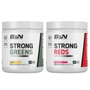 BARE PERFORMANCE NUTRITION BPN Güçlü Yeşiller (Lemon) & Reds (Strawberry) Superfood Sche