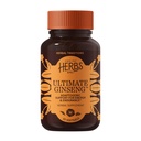 Herbs Etc. Ultimate Ginseng Softgels - Sürekli Fiziksel Aktivite Destek - Kalp Sağlığı - Fiziksel ve Fikri Aktivite için Günlük Stamina - Gluten-Free - 30 Softgels (30 Hizmet)