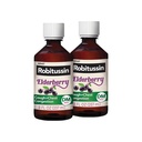 Robitussin maksimum Güçlü Yaşlılar Cough Plus Chest Congestion DM, yetişkinler için baskıcı, Drowsy Liquid Cough ve Chest Congestion Relief - 2x8 Fl Oz