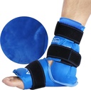 Atsuwell Ankle Buz Paketi, Ankle için Reusable Buz Paketi, Large Gel Cold Pack Foot for Cold Essay, Flex Heel Gel Pack for Men Women, Relaxation