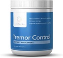 Basitsa Tremor Kontrolü, L-Arginine Alpha-Ketoglutarate Supplement, GABA, Ubiquinol ve Niacin, 360g AAKG Toz Tamam, Destekler Tremor Kontrolü ve Kas Health
