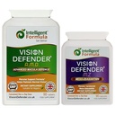 Vizyon Defender AMD ve Vizyon Defender MZ Macula Health Sche - AREDS2 Formula En İyi Yüksek Kuvvetli Meso-Zeaxanthin Vegan Sağlık Supplement (90 Gün Supply)