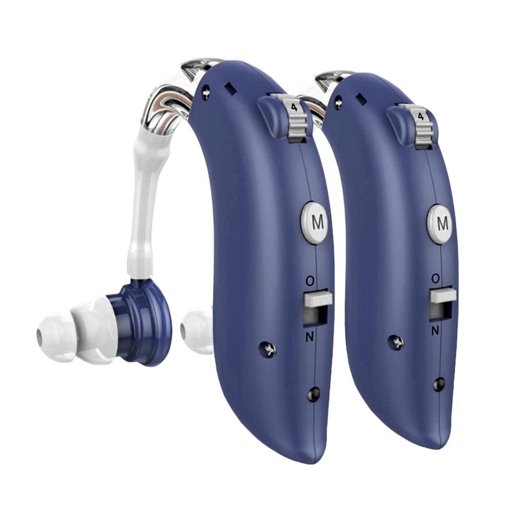 DELLONA High-Performance Hear Aids for Seniors Severe İşitme Kayıpları, Gürültü Cancelling (Pair), 4 Modes - Comfort Design Ear İşitme Aid, PASP