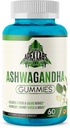 Ashwagandha Gummies - 60 Kont - Karma Berry, KSM-66, Vegan, Plant bazlı, Non-GMO, Gluten-Free & Gelatin Free Relax