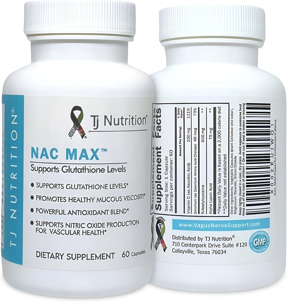 NAC MAXTM - Ultimate N-Acetylcysteine - bağışıklık sistemini destekler - solunum sağlığı - karaciğer sağlığı - NAC'den daha iyi