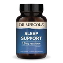 Dr. Mercola Sleep Support with Melatonin, 1.5 mg Melatonin Per Service, 30 Hizmet (30 Capsules), Diyet Supplement, Supports Health Sleep and mental Focus, Non-GMOMO