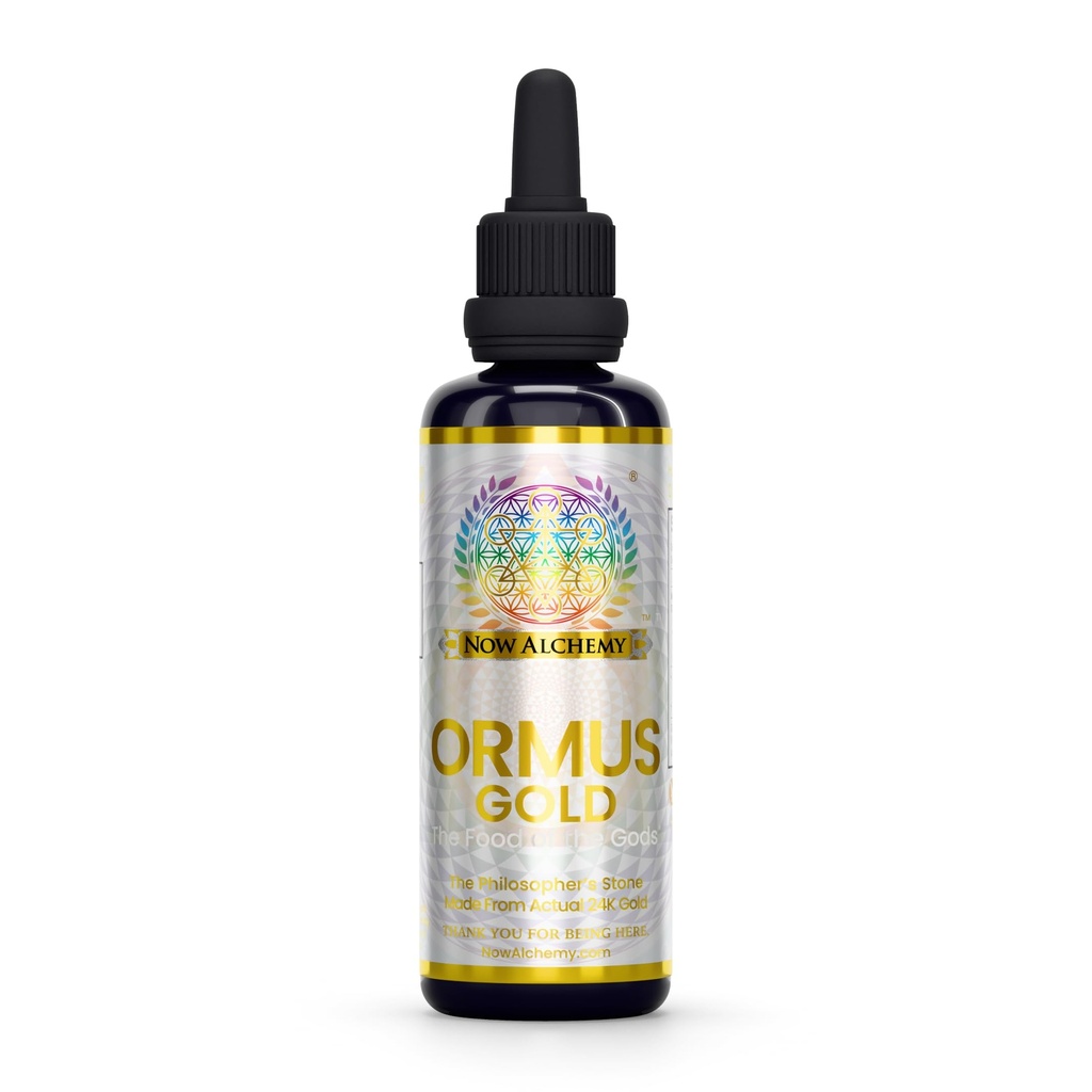 24K ORMUS Gold - ORMUS öncülerinden. Ocean Plazma Mineralleri Actual 24K Monoatomik Gold ile. Kutsal olarak Reverence ile donatıldı.