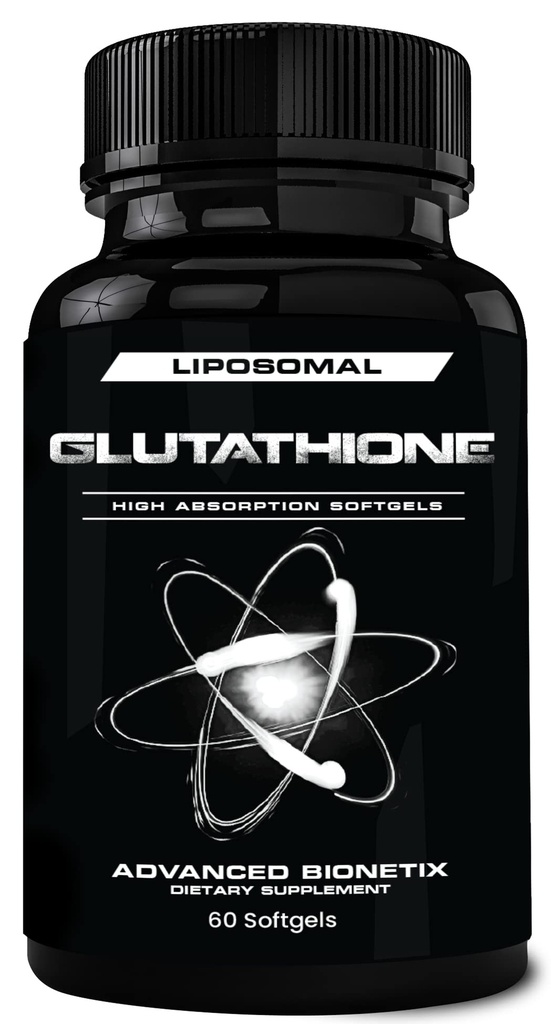 850 mg Liposomal Glutathione Supplement | 60 Total Liposomal Softgels | Antioksi Supplement w/Gluta-IVTM, 100X Abxia Over Toz Glutathione
