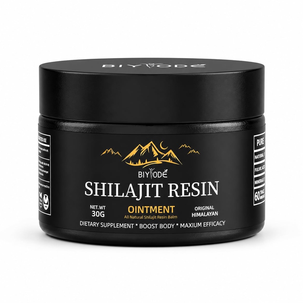 Himalaya Pure Shilajit Wear 600 mg 50 Fulvic Acid & 85+ Trace Minerals Vegan Non-GMO Energy Supplement for Men & Women Ancient Ayurvedic Formula