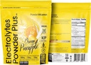 TozVitamin Electrolytes Toz Plus (100 Hizmet) Orange Pineapple Electrolyte Toz Zero Calorie, DW, 0 Sugar, No Maltodextrin,1000 mg Pyum,120 mguba,120 mg Magnezyum, Hydration Toz