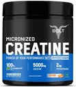 Alman Kreta® Kretine Monohidrat | Pre & Post Workout | Supports Muscle Recovery, Endurance & Improv Athletic Performance, 210gm,30 Hizmetler | Orange Tangy