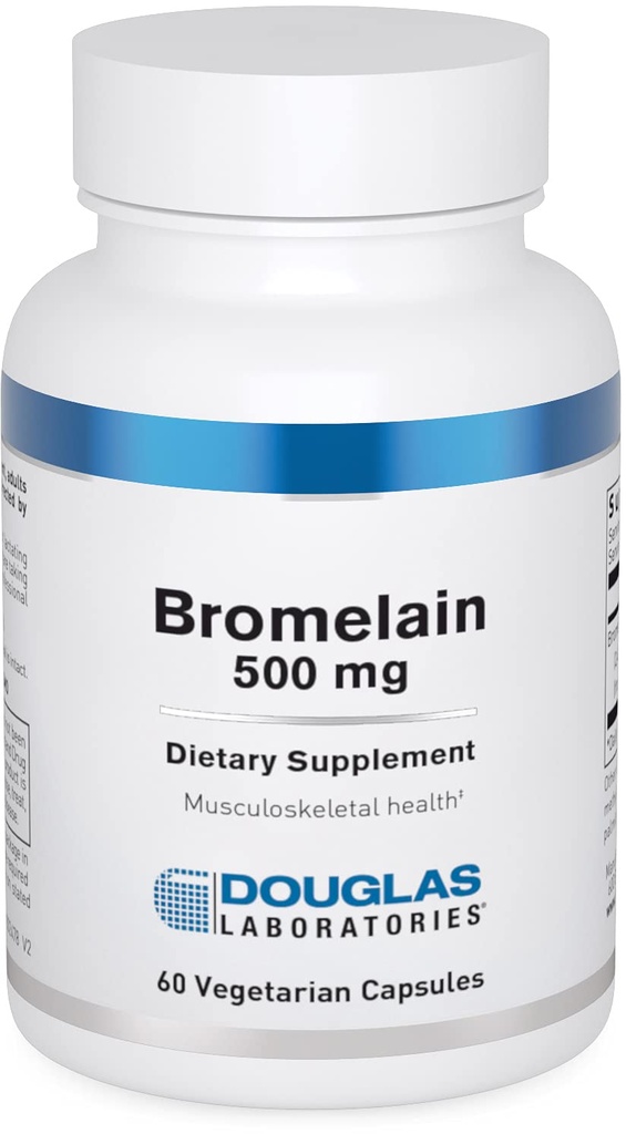 Douglas Laboratories Bromelain | 500 mg - Destekler Musculo iskelet sistemi | 60 Capsules
