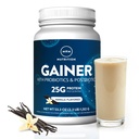 MRM Beslenme Probiyotiks + Postbiyotikler ile Protein | Vanilla Flavored | 25g protein | Whey Yoğun + Isolate + micellar Casein| Slow + Hızlı sindirme| Digestive enzimler ile | 18 Hizmetler
