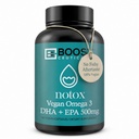 BoostCeuticals Vegan Omega 3 Supplement 500 mg Dha Epa Vegan Softgels - GMO Gluten Ücretsiz | 60 Ct Kalp ve Beyin Sağlığı
