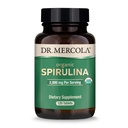 Dr. Mercola Organik Spirulina - 2.000 mg - USDA Organik - Normal Detoxification & Immune Health - Tüm Gıda Superfood - Non-GMO, Gluten-Free & Soy-Free - 120 Tabletler