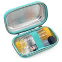 CASEMATIX Asthma Inhaler Case Fits Inhaler Spacer For Yetişkinler, Maskeler, Inhalereçler ve Daha Fazlası - Compact Boyut Fits 6.25" maksimum, ASTHMA CASE NO'u içerir