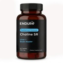 Endur Choline L (+) Bitartrate, Sustained Release Brain & Liver Support Supplement, Prenatal Safe, Vegan, Non-GMO, Gluten Free, 300 mg (60 Tablet)