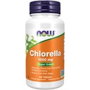 Şimdi Gıdalar Tamamlar, Chlorella 1000 mg doğal olarak klorophyll, Beta-Carotene, karışık Carotenoyaklar, C vitamini, Iron ve Protein, 60 Tabletler
