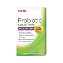 GNC Probiyotik Solutions with Enzymes with 25 Milyar CFUs, 30 Capsules, Daily Probiyotik Support