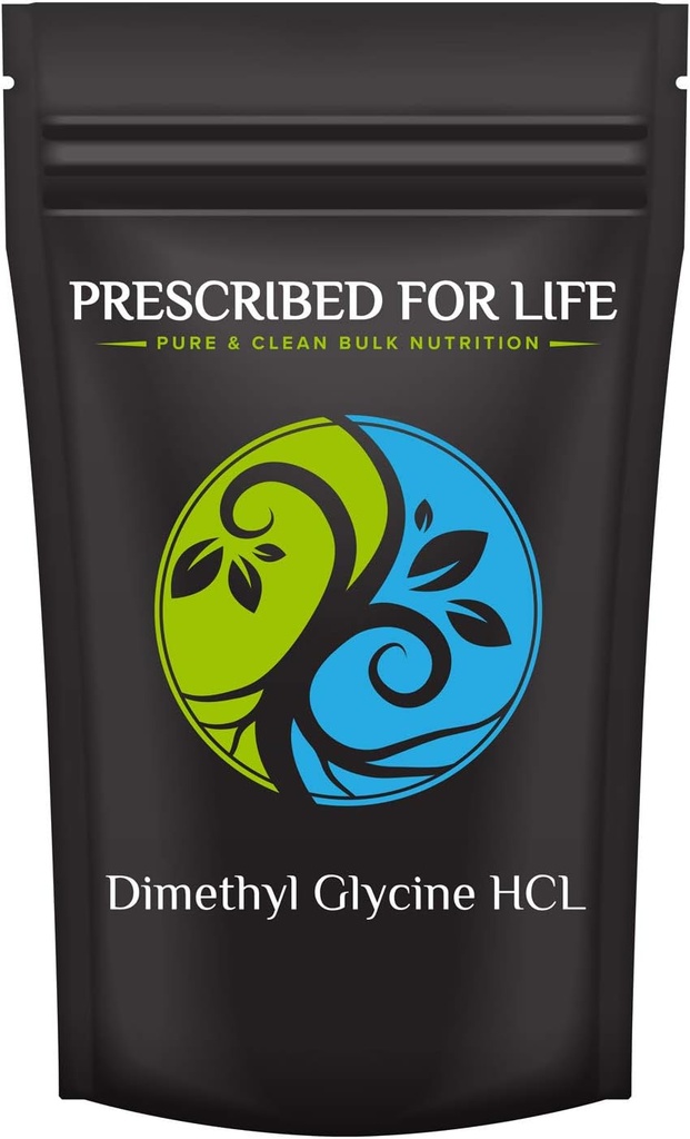 Prescribed For Life Dimethyl Glycine (DMG) Vitamin B16 Powder | Amino Acid Precursor | Energy and Immune System Booster | Natural, Gluten Free, Vegan, Non-GMO, 2 kg