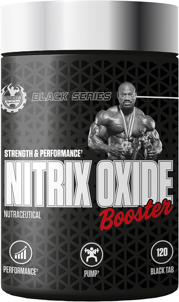 Black Series Nix Oksit ATM | Burns Excess Stored Fats, Boosts Body Metaolism | 60 Tablet, 30 Hizmet