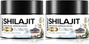 Shilajit Organik 600 mg maksimum Potency Gold Grade Shilajit Wear Shilajit Supplement Natural Authentic with 85+ Trace Minerals & Fulvic Acid for Energy, Immunity, 50 Grams (2 Pack)