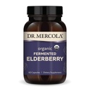 Dr. Mercola Organic Fermented Elderberry, 30 Hizmetler (60 Capsules), Diyet Tamam, Destekler Respiratory Health, Non-GMO, Sertifikalı USDA Organik Organik Fermented Elderberry, 30 Hizmetler (60 Capsules)