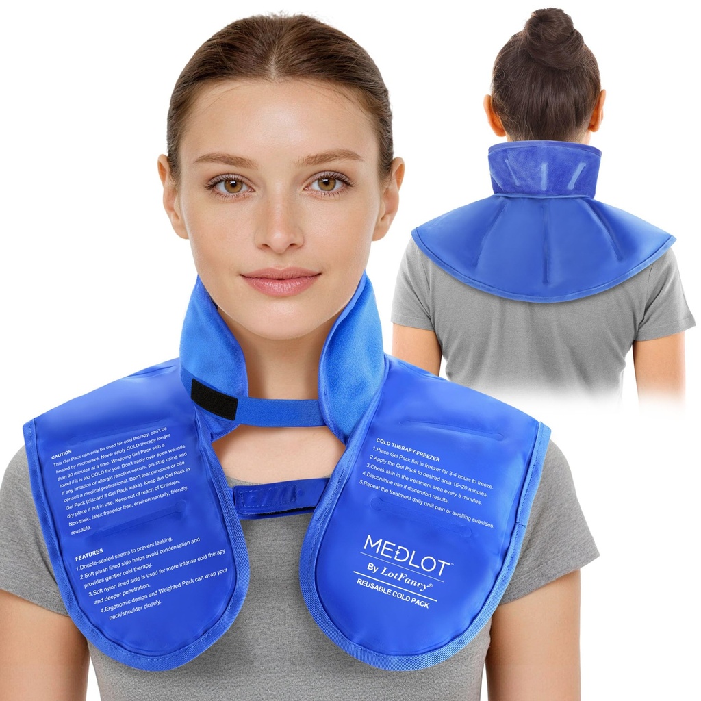 LotFancy Buz Paketi, Ağrı Yardımı için Reusable ColdBoy, Flex Gel Pack, Injuries, Swelling, Strains, Spqus, Sprates için Soğuk Kanlı Terapi,